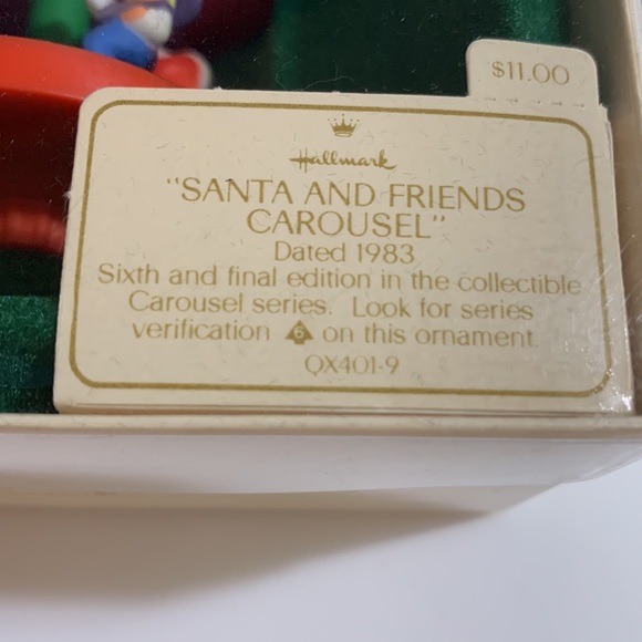 Hallmark “Santa and Friends Carousel” Ornament - Picture 11 of 11